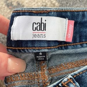 Cabi Women's skinny leg jeans